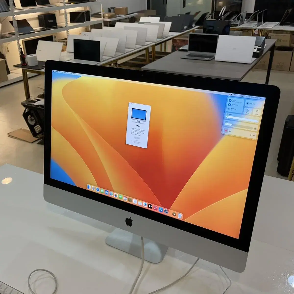 [5번] 2019 아이맥 27인치 램20GB 레티나 imac 올인원pc