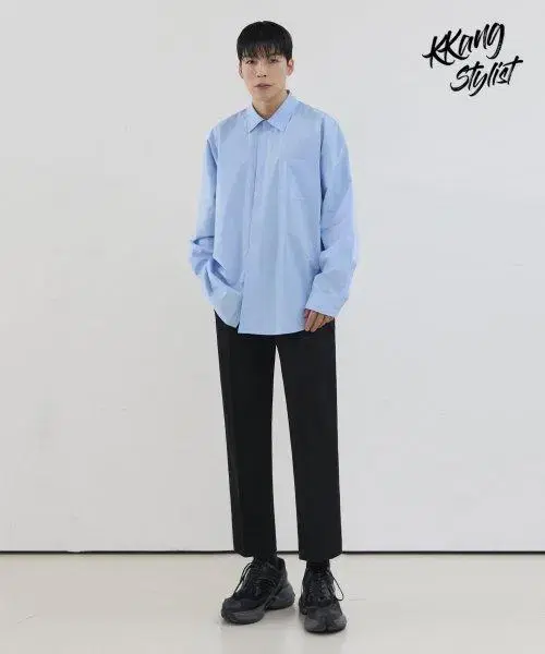 [Canstylist X Drawcut] One-Tuck Banded Tapered Slacks M