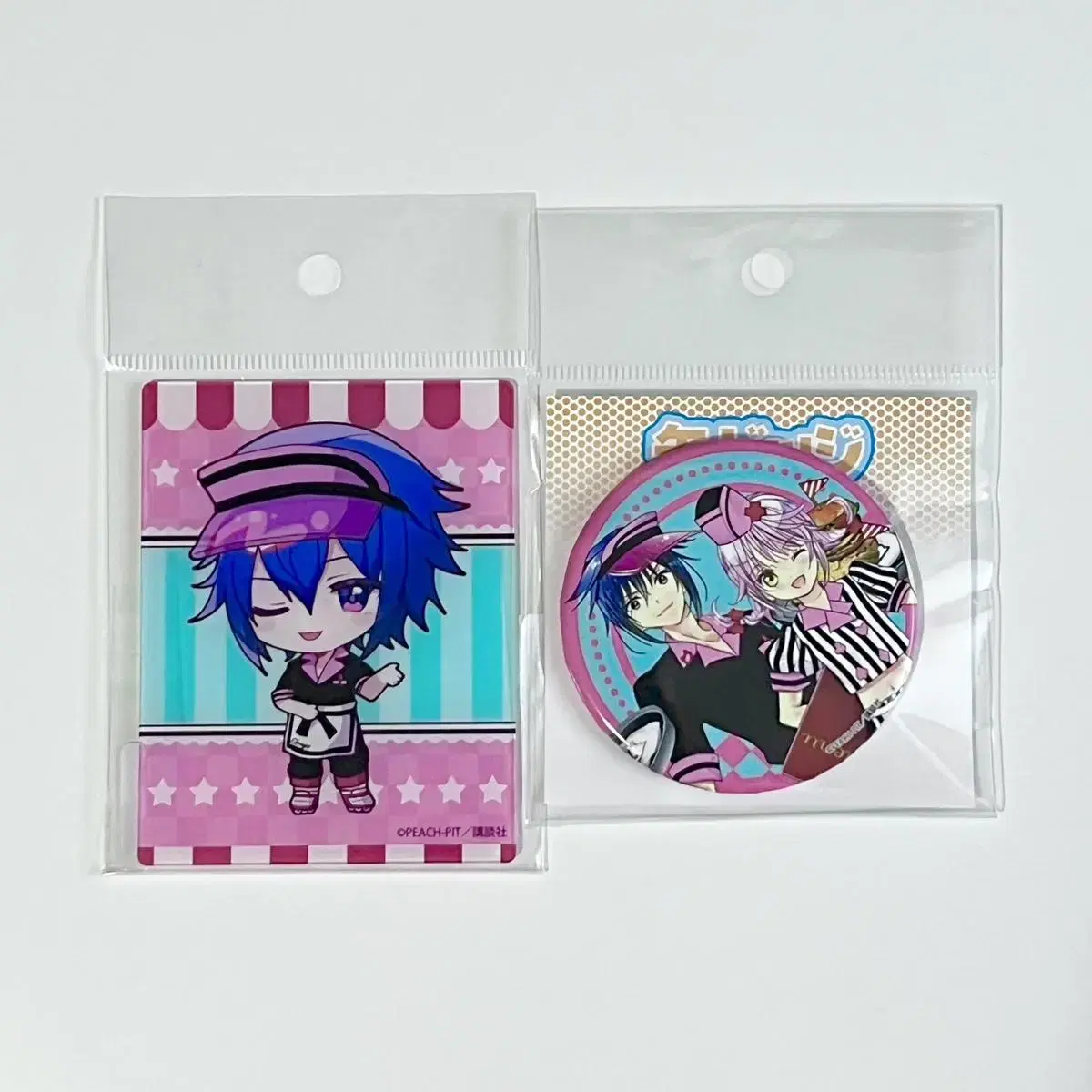 CharactersCharactersCharactersChange CharactersDiner Kuzi Ikuto Tomamu acrylic kard Badge