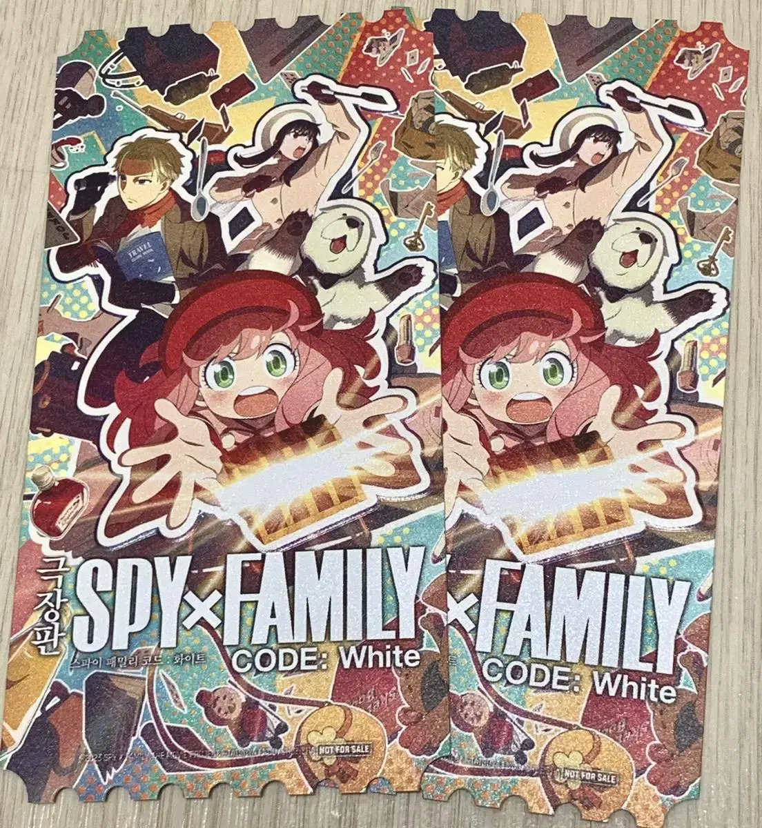 spy family original tickets