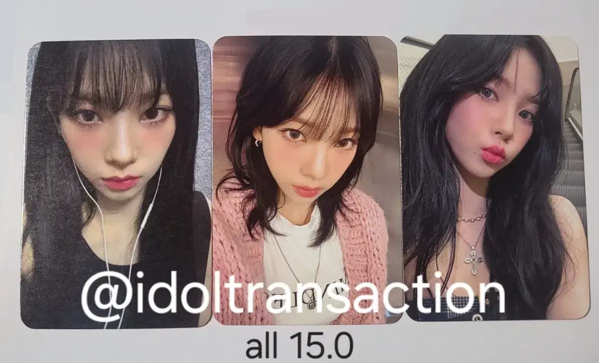 Spot)AESPA Drama Star River 1st 2nd 3rd karina DeBol photocard bulk WTS