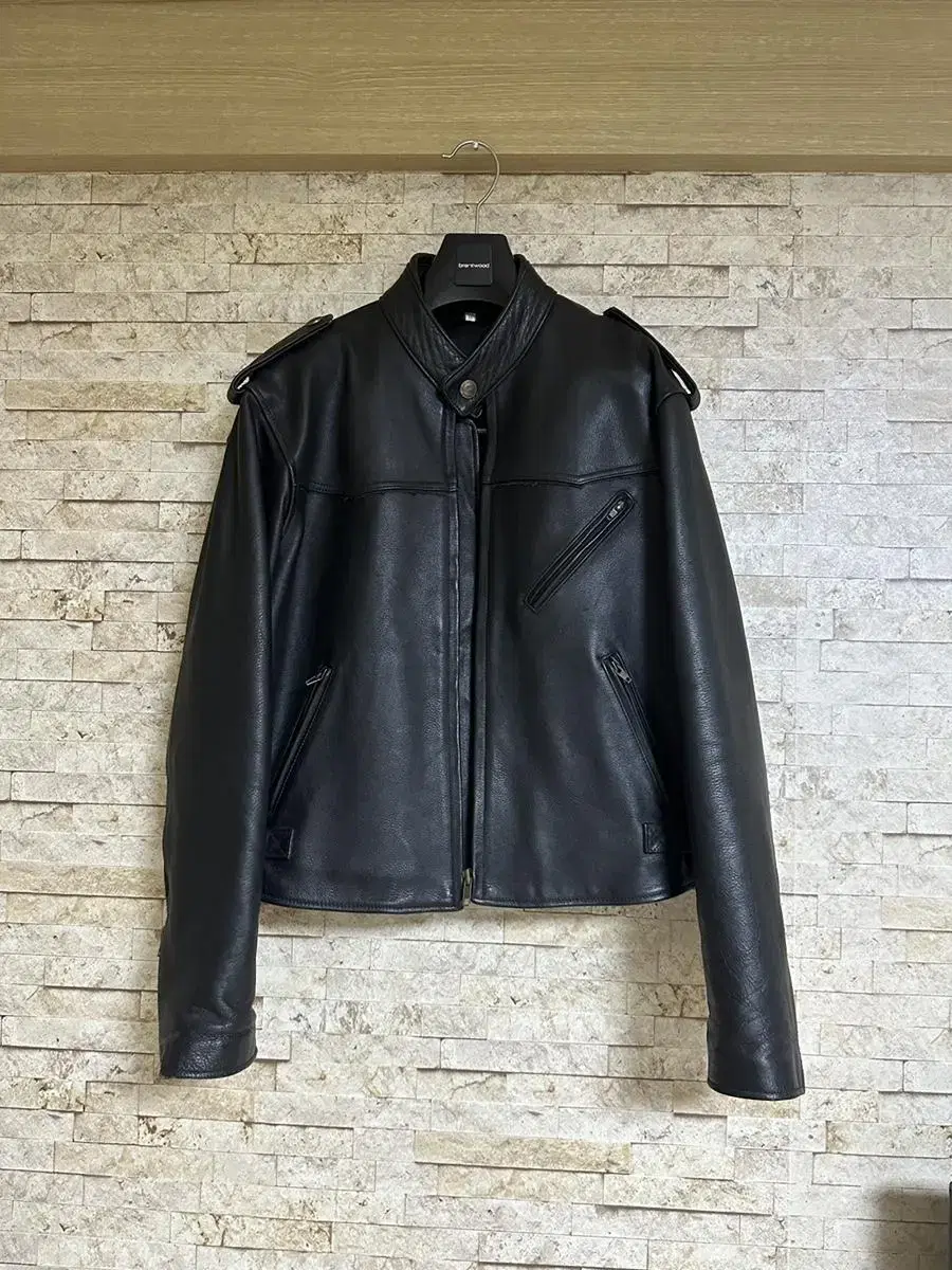 Real Leather Single Rider Jacket M (100)