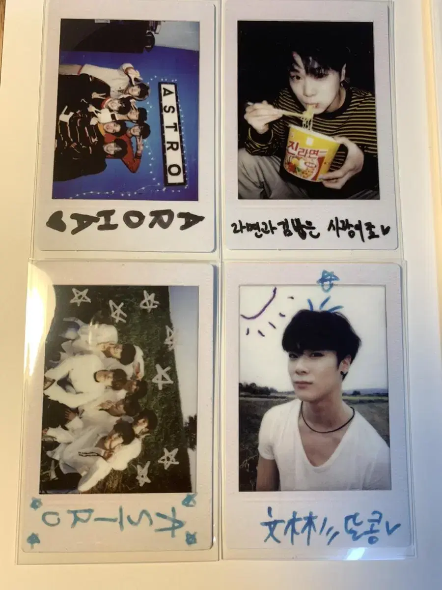 ASTRO astro organizations moonbin photocard riize up polaroid