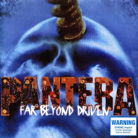 Pantera - Far Beyond Driven(CD)호주반90sEX+