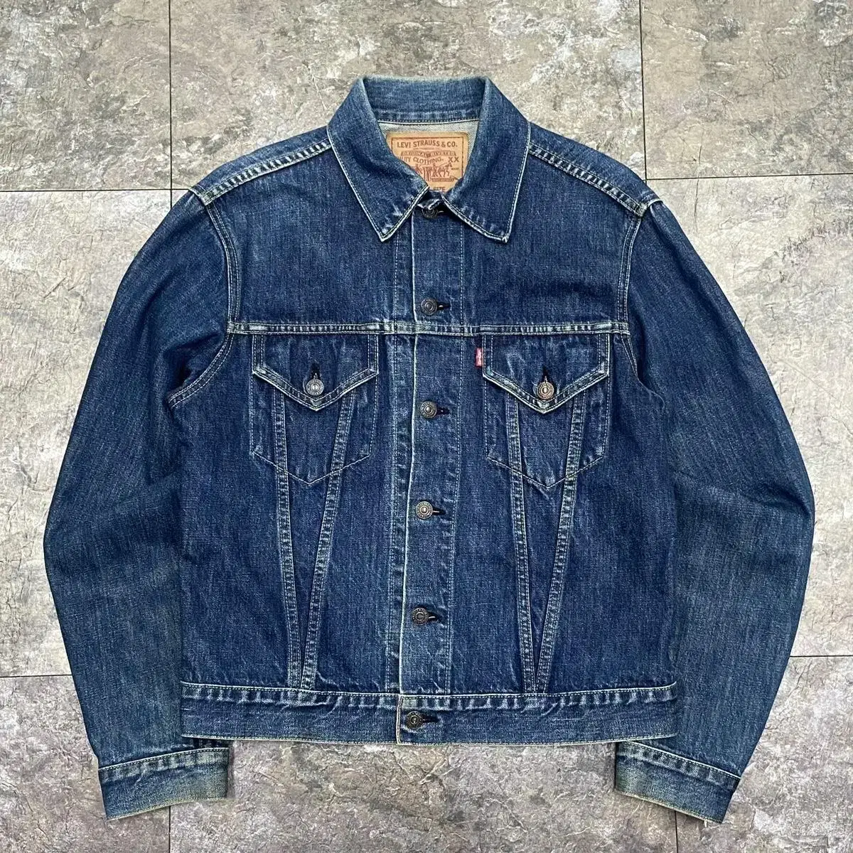 90s Levi's 71557 Big E Denim Jacket