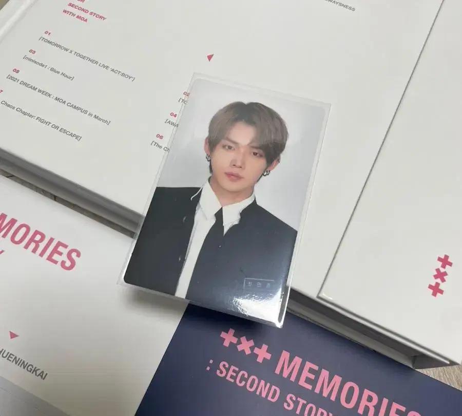 TXT Memories full set wts photocard Shared Disposition Cost Transfer DVD Yeonjun