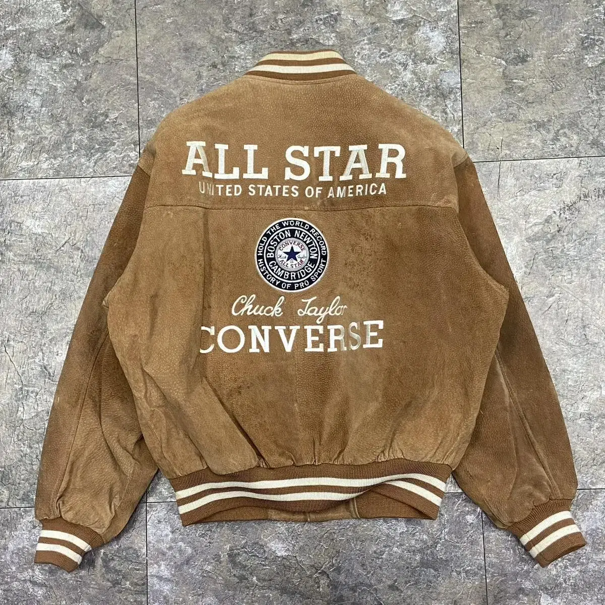 Converse Suede Leather Jacket