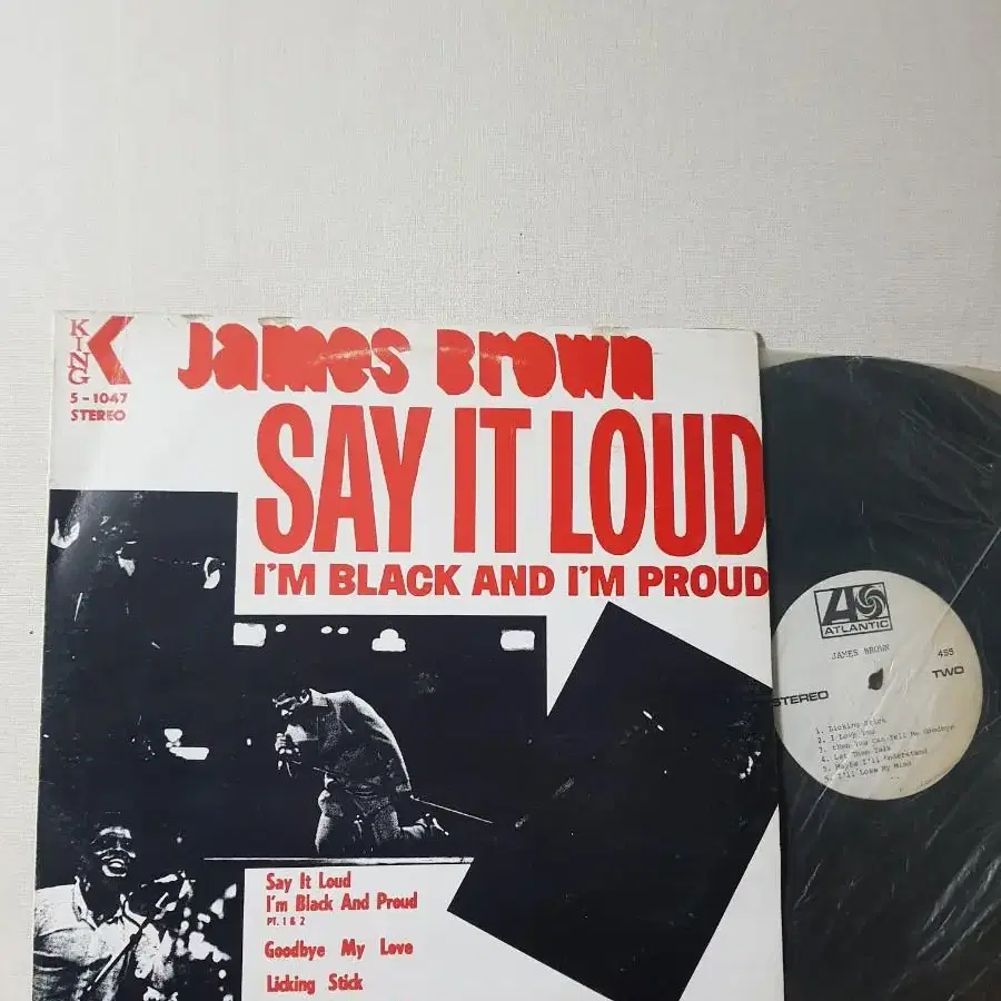 흑인음악 소울훵크 James  Brown 카피반엘피 바이닐vinyl lp