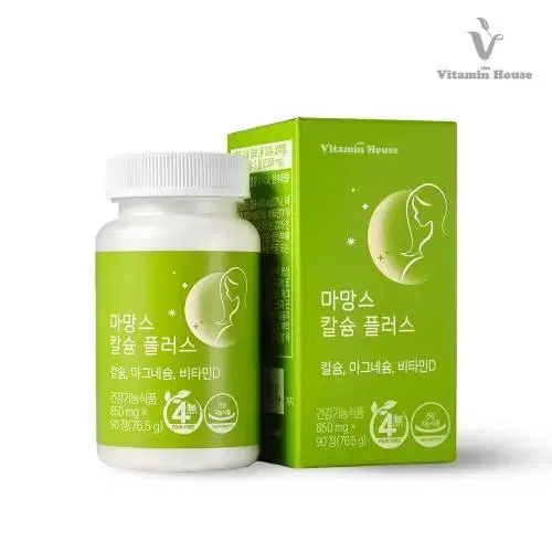 비타민하우스 마망스 칼슘 플러스 850mg x 90정