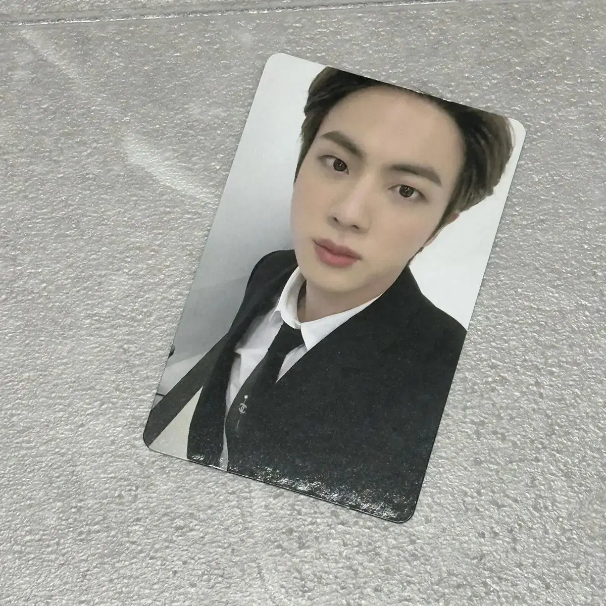 BTS's Seokjin Memories photocard Mini Photocard