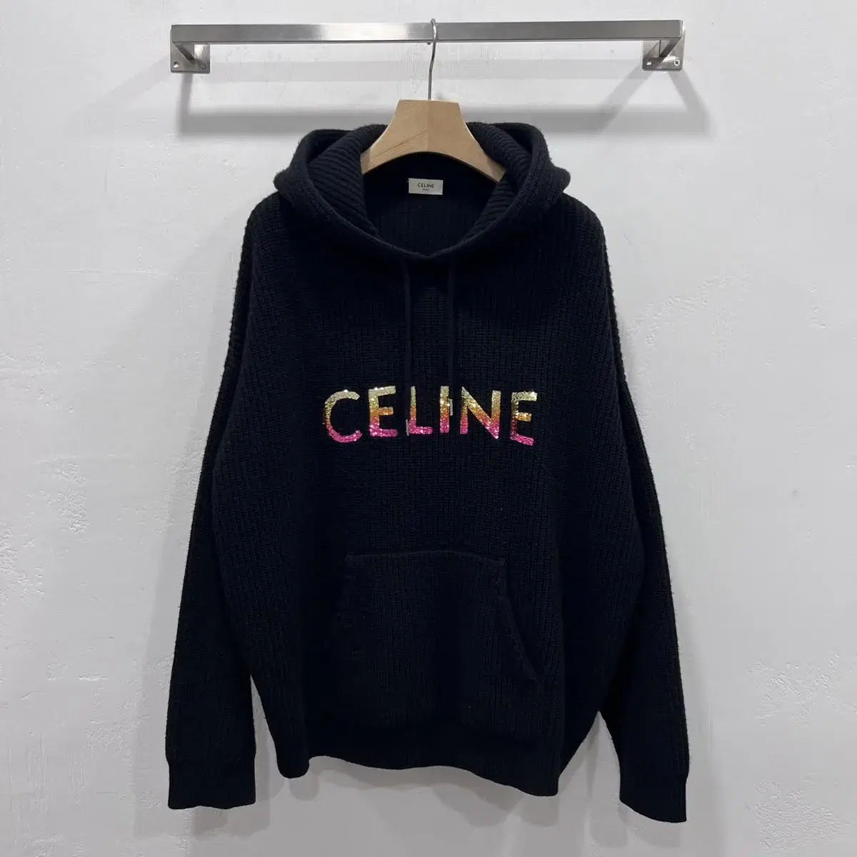 Seline Knit Hoodie / Overfit M