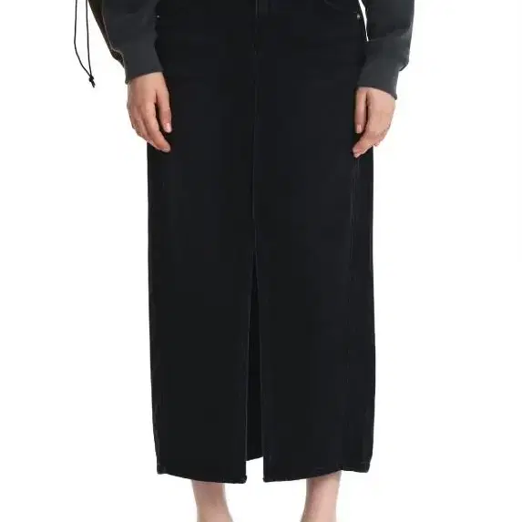 테이즈 쿠퍼 데님 롱 스커트 s taze long skirt