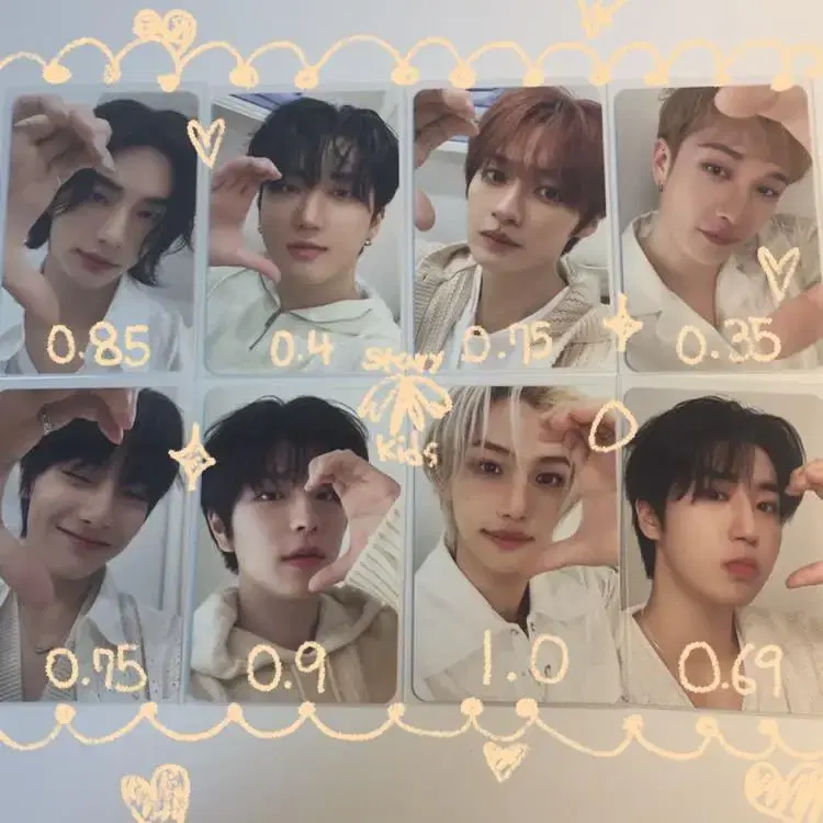 skz 2024 seasons greetings photocard / i.n seungmin han felix Hyunjin