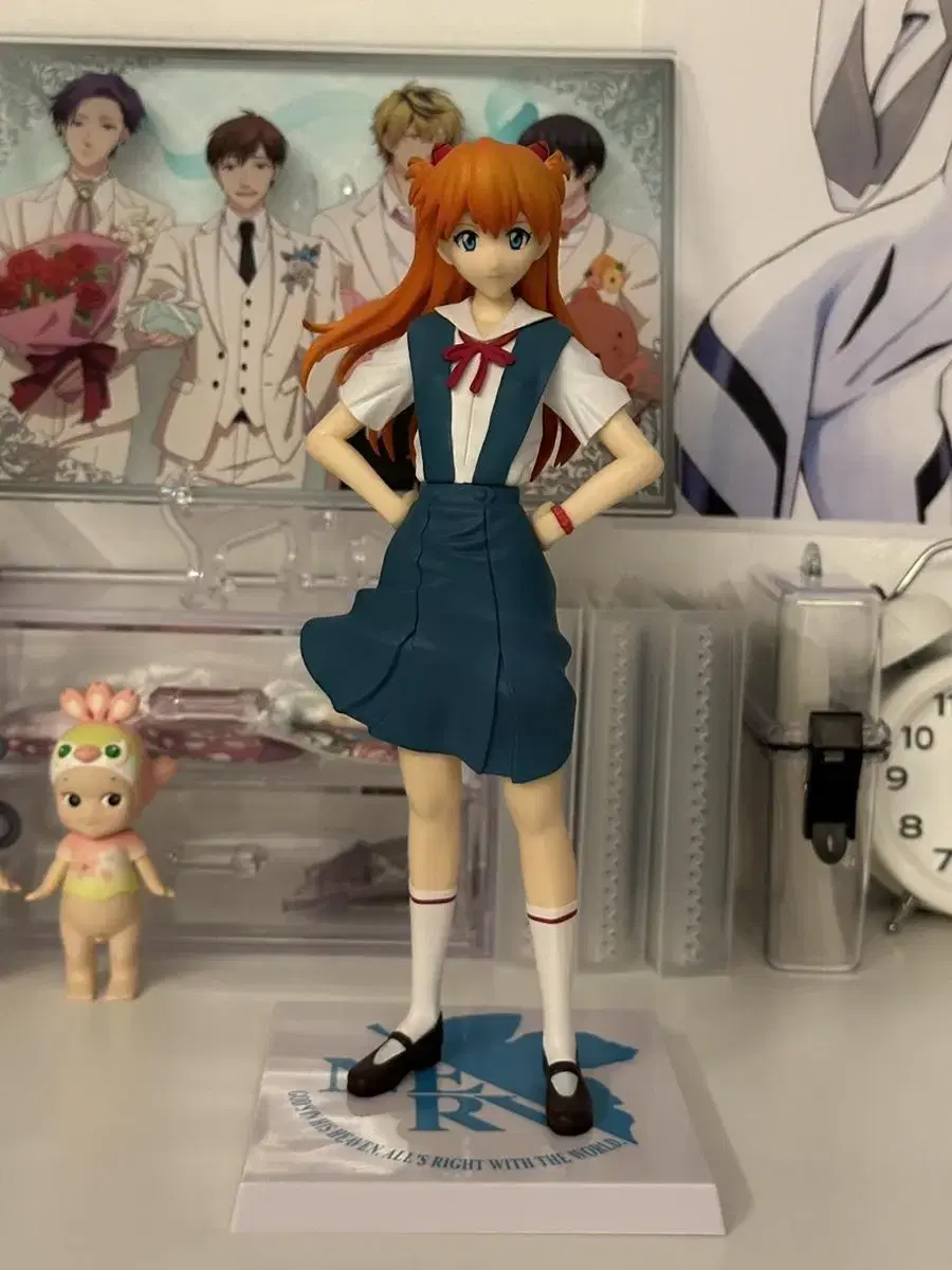 SEGA Evangelion Asuka School Uniform Figure