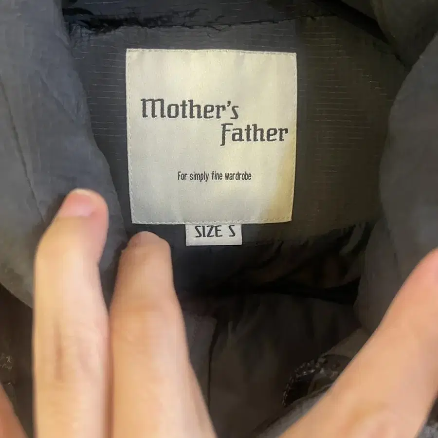 mothers father 구스다운 베스트 (S)