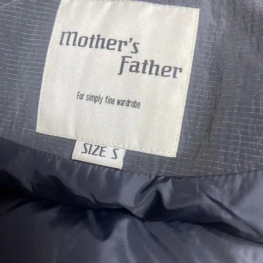 mothers father 구스다운 베스트 (S)