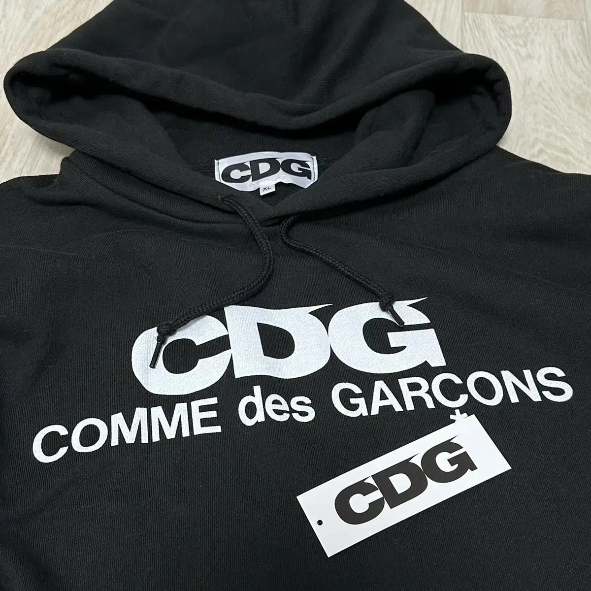 CDG Comme des Garçons Song Hoodie Black XL