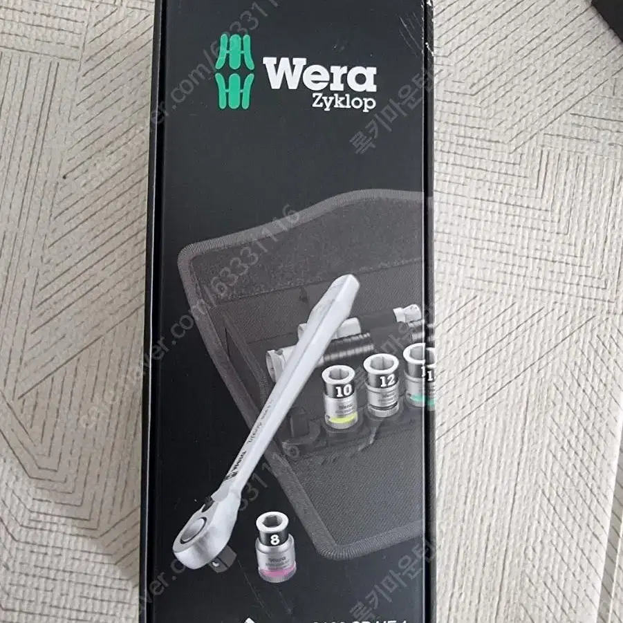 WERA 3/8 라쳇 복스알세트