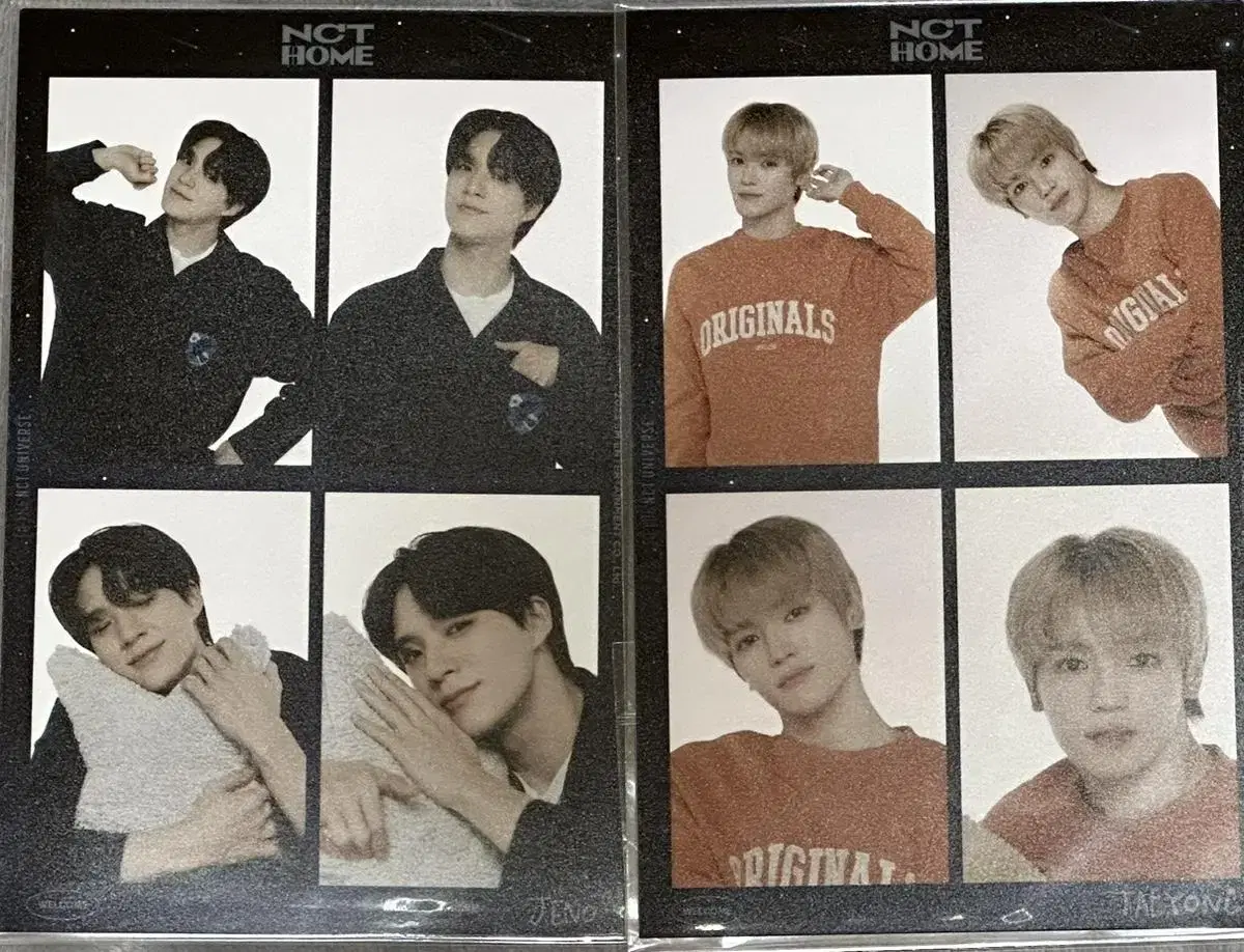 NCT HOME 엔시티홈 전시회 네컷포토 wts taeyong jeno