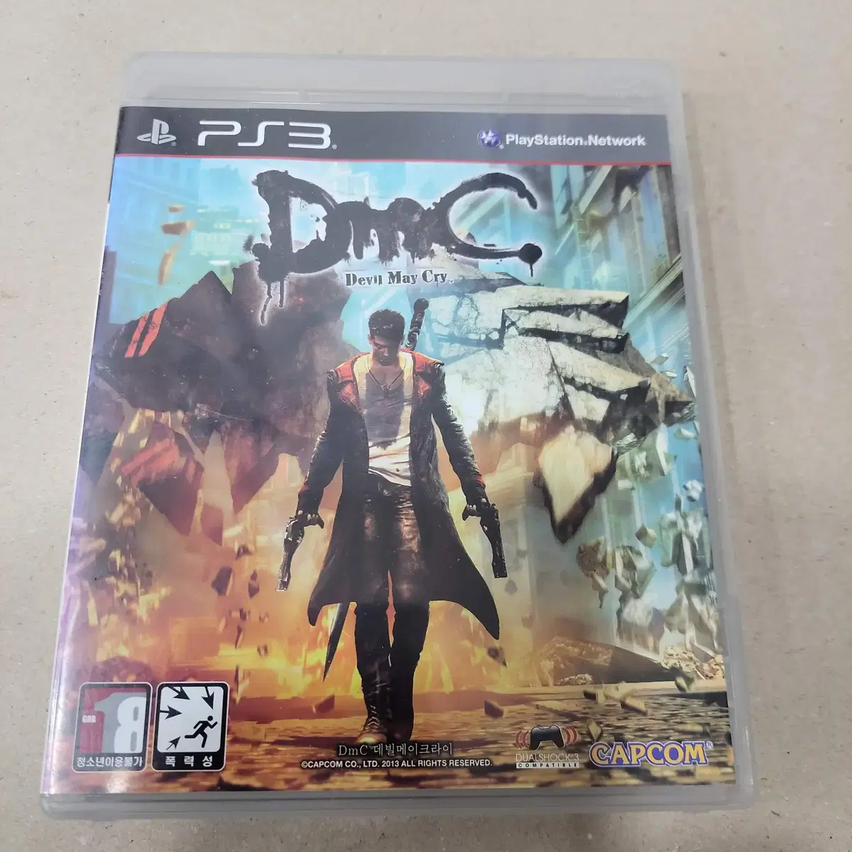 [중고] PS3 DmC/액션/영어/데빌메이크라이/단테/젊은검은머리