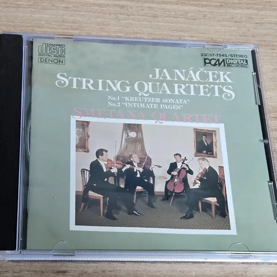 Janacek String Quartets Nos1 &2 - Smetan