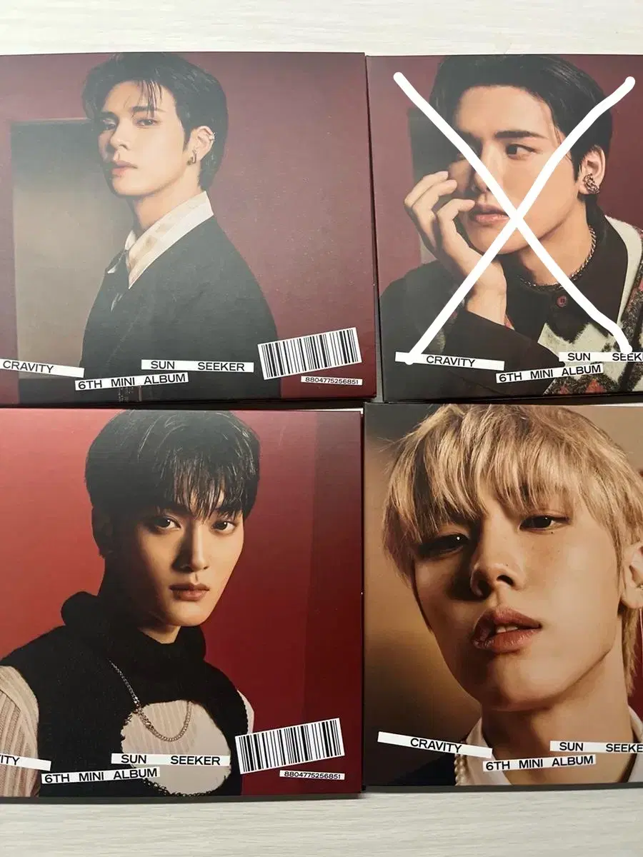 Cravity Sunseeker digipack serim taeyoung sungmin set allen jungmo woobin wonjin minhee hyeongjun