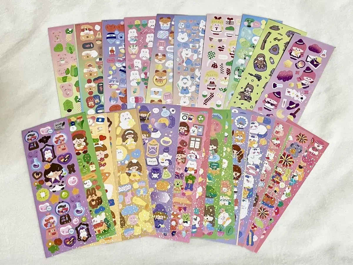 Diary decorating stickers