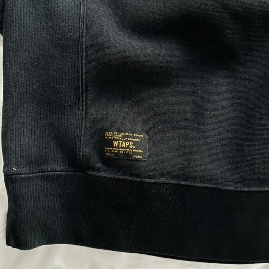 WTAPS 기모 맨투맨 S