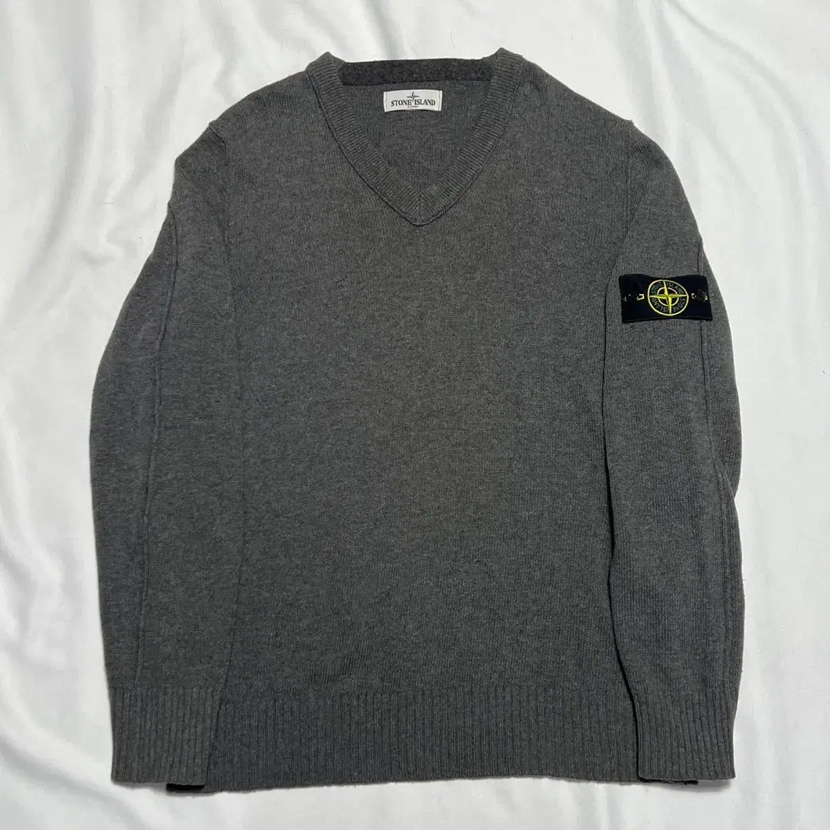 Stone Island V-Neck Knit