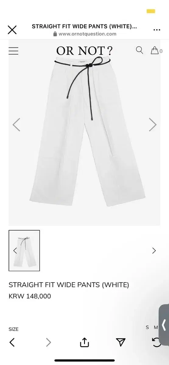 (New, option O)O'Neill Straight Fit Wide Leg Pants