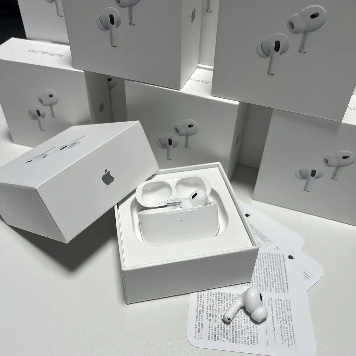 정품Apple 2023 에어팟 프로 2세대 USB-C 블루투스 이어폰