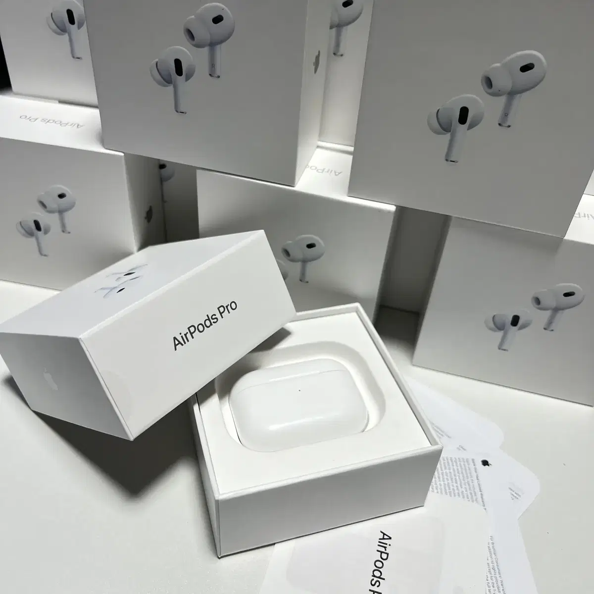 정품Apple 2023 에어팟 프로 2세대 USB-C 블루투스 이어폰