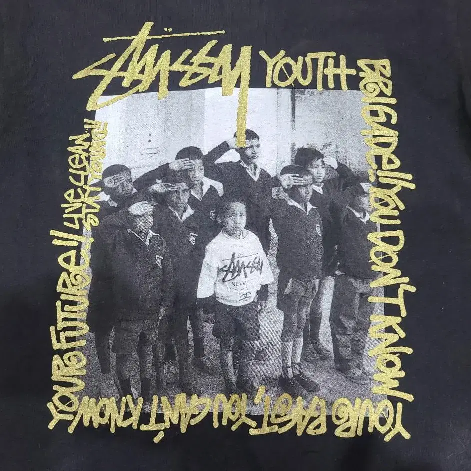 스투시 stussy youth brigade 티셔츠