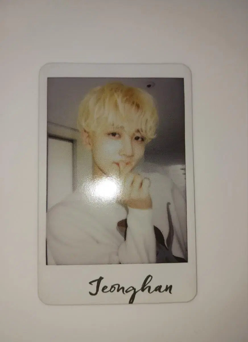 Seventeen jeonghan Al1 crying pola photocard sells