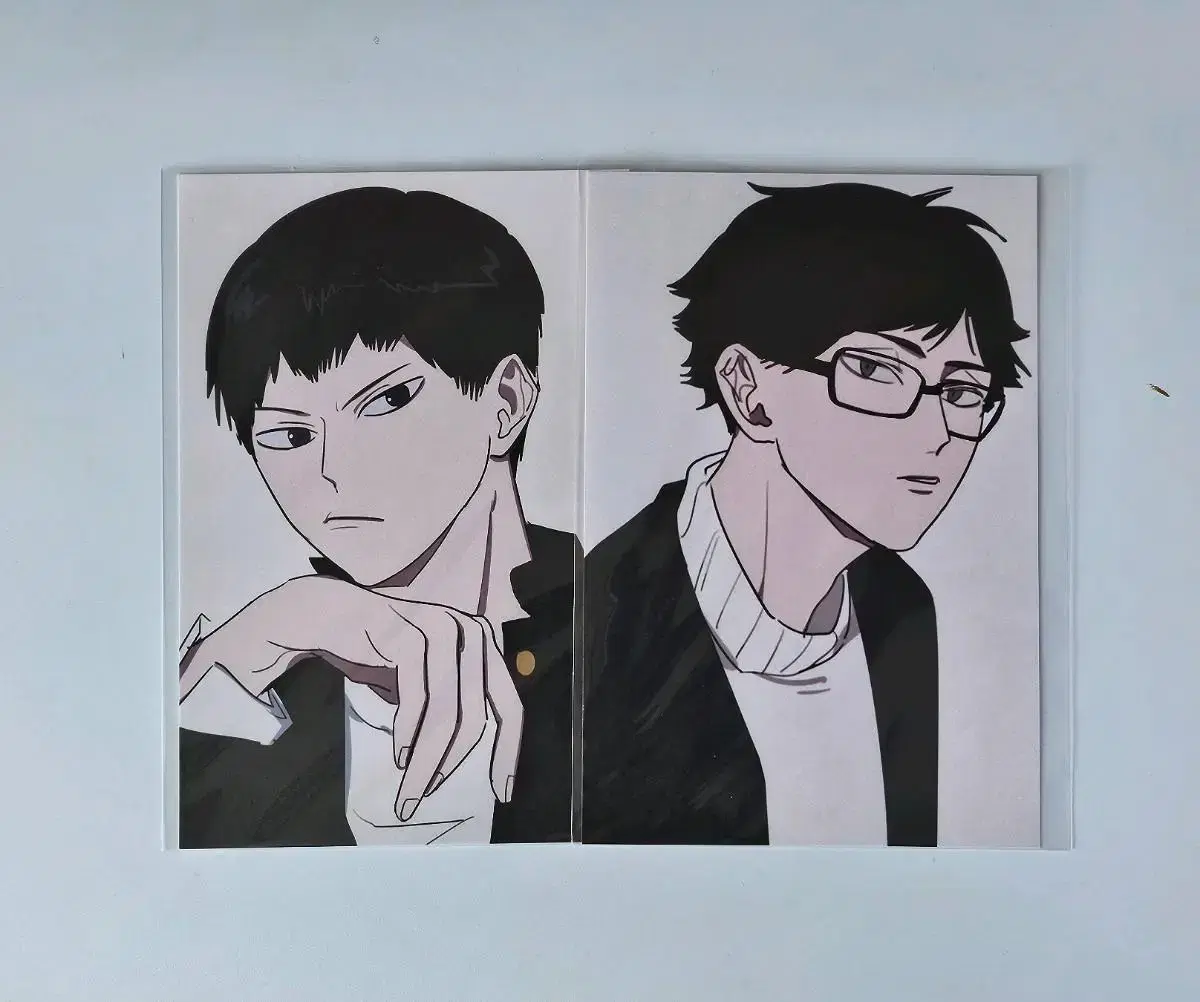 Haikyuu Sodabinim Kageyama, Akaashi Postcard