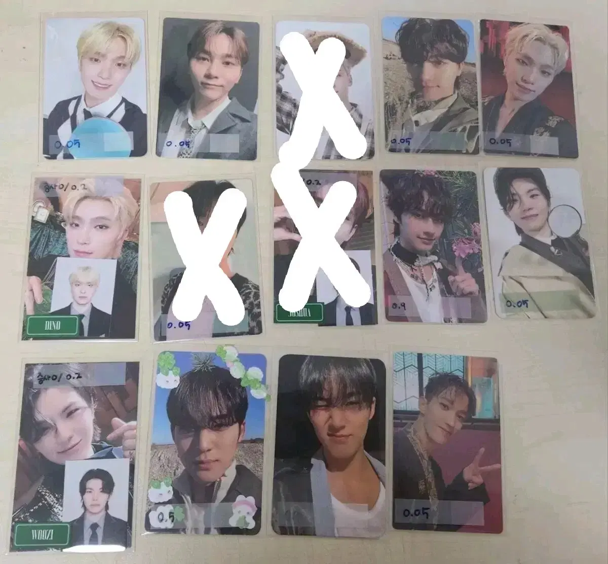 SEVENTEEN photocard yglobal