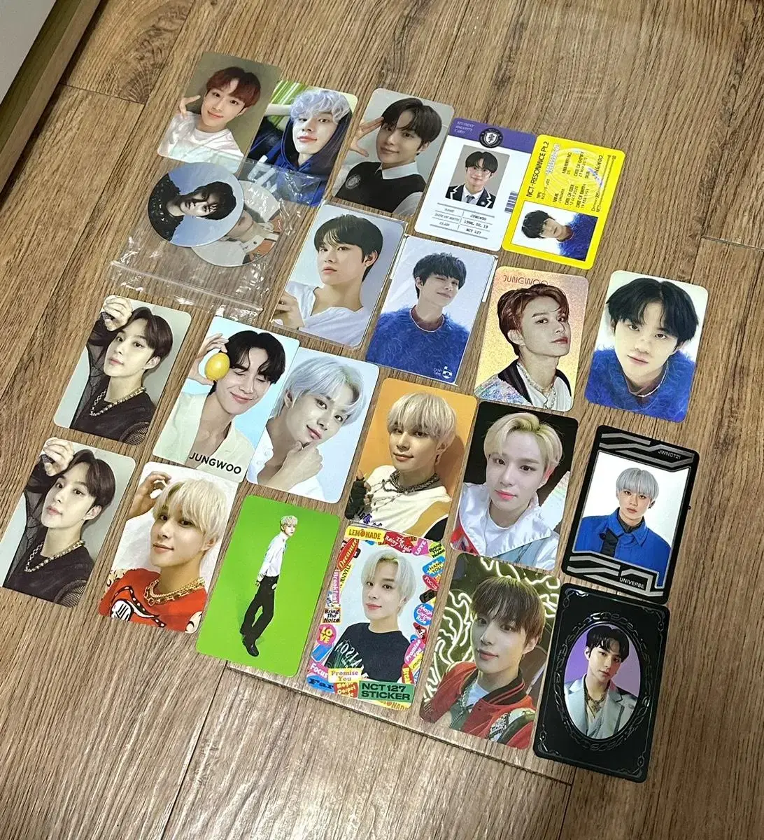 NCT Nct 127 jungwoo photocard bulk (Kulgusienul)