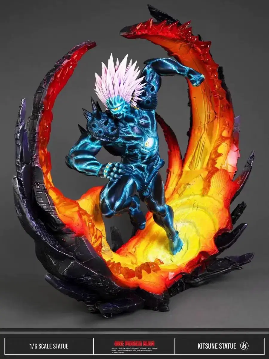 (Spot)Kitsune Boros Resin Statue ONE PIECE ONE PUNCH MAN Resin Statue