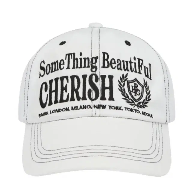 LX CHERISH BALL CAP(IVORY)