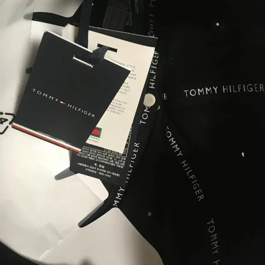 [완전새상품] 타미힐피거 볼캡-베이직 코튼볼캡 TOMMY HILFIGER