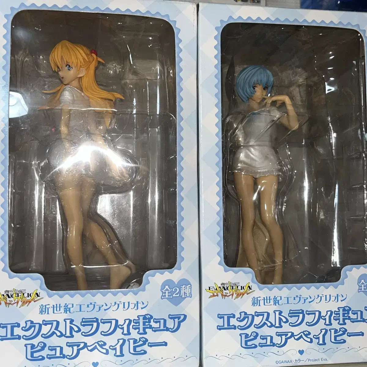 Evangelion Figures bulk Fruitpunch/Purebaby Ayanami lay Asuka