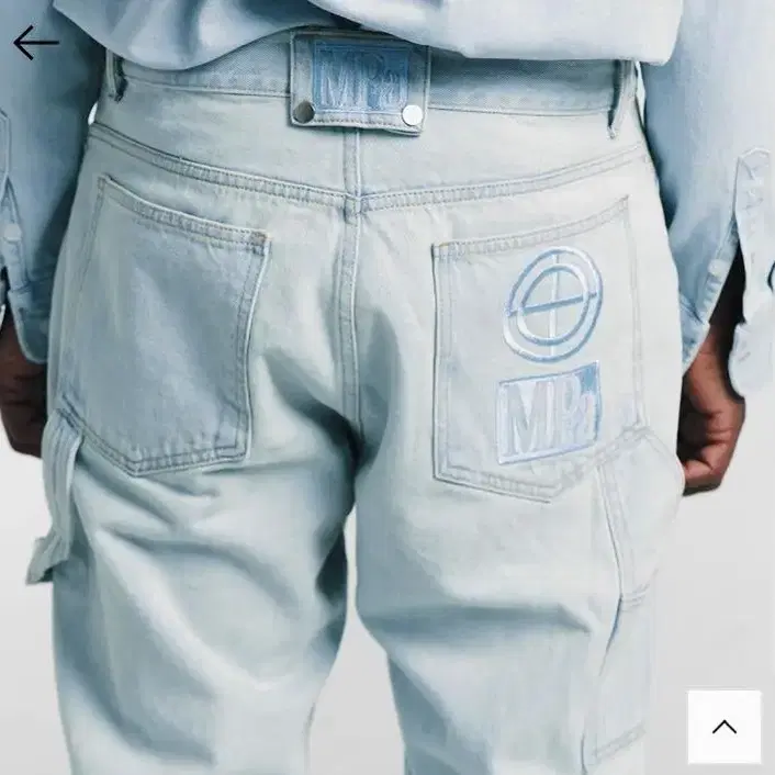 MPa PAINTER DENIM PANTS(LIGHT BLUE)