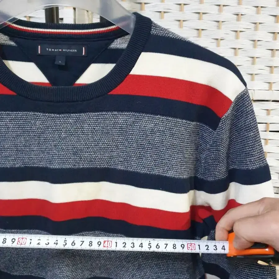 (1974) Tommy Hilfiger 니트 티셔츠 L