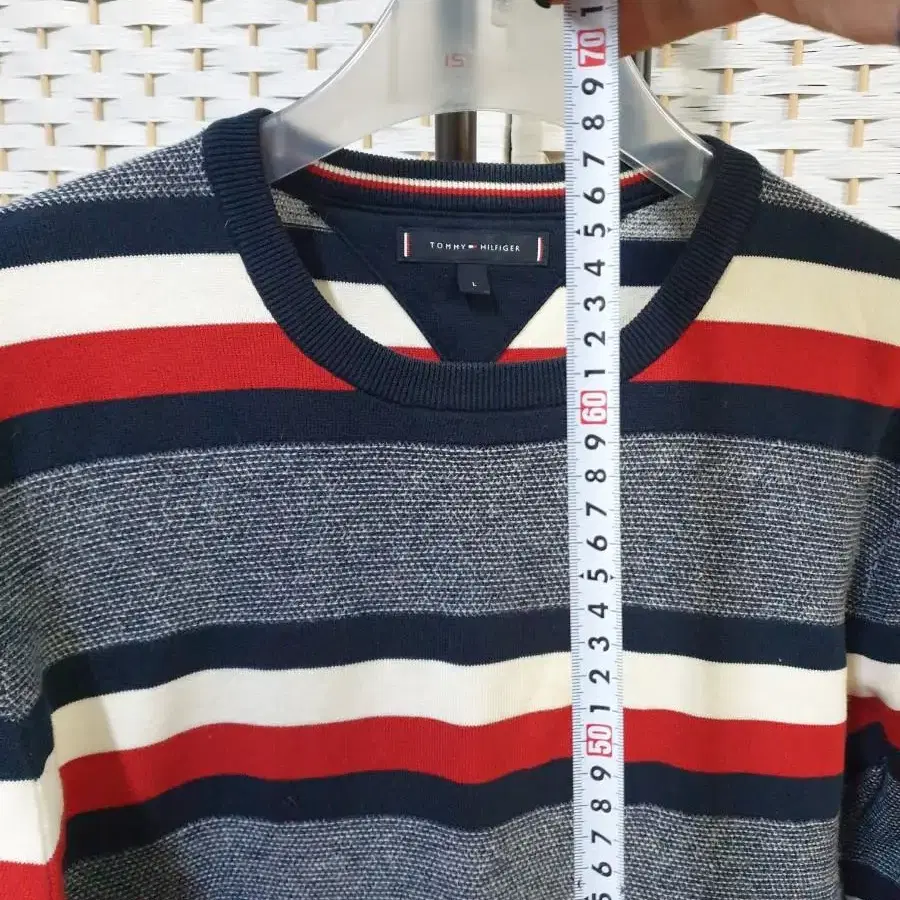 (1974) Tommy Hilfiger 니트 티셔츠 L