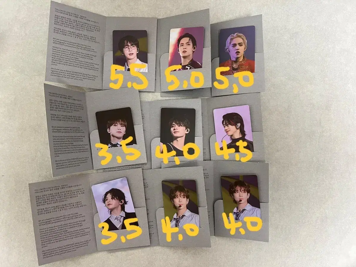 Seventeen hybe insight Admission to the exhibitionPhotocard transfer