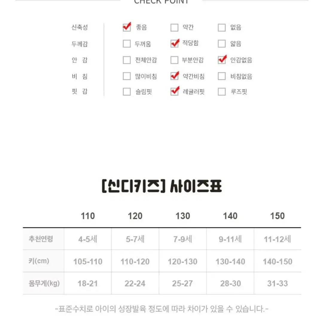 (새상품) 신디키즈 아동 반팔티 130