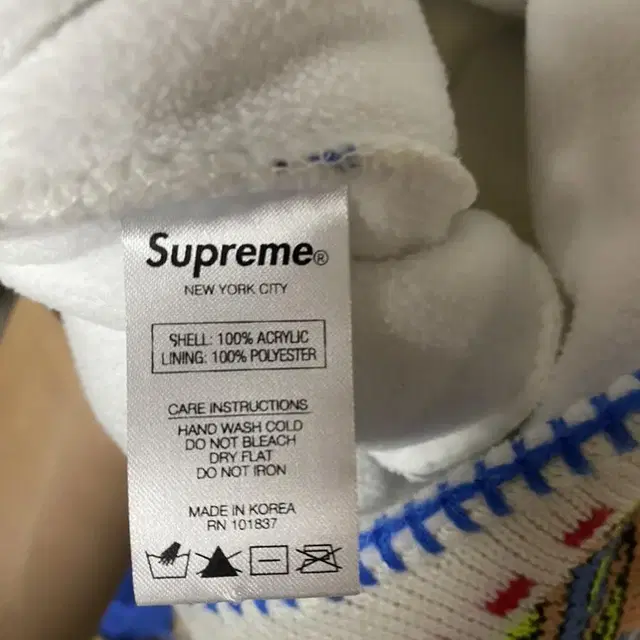 슈프림 비니 supreme nepali earflap beanie