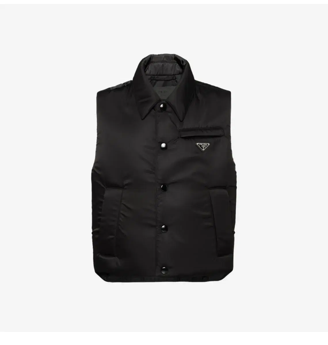 [50] Prada Gabardine nylon padded vest