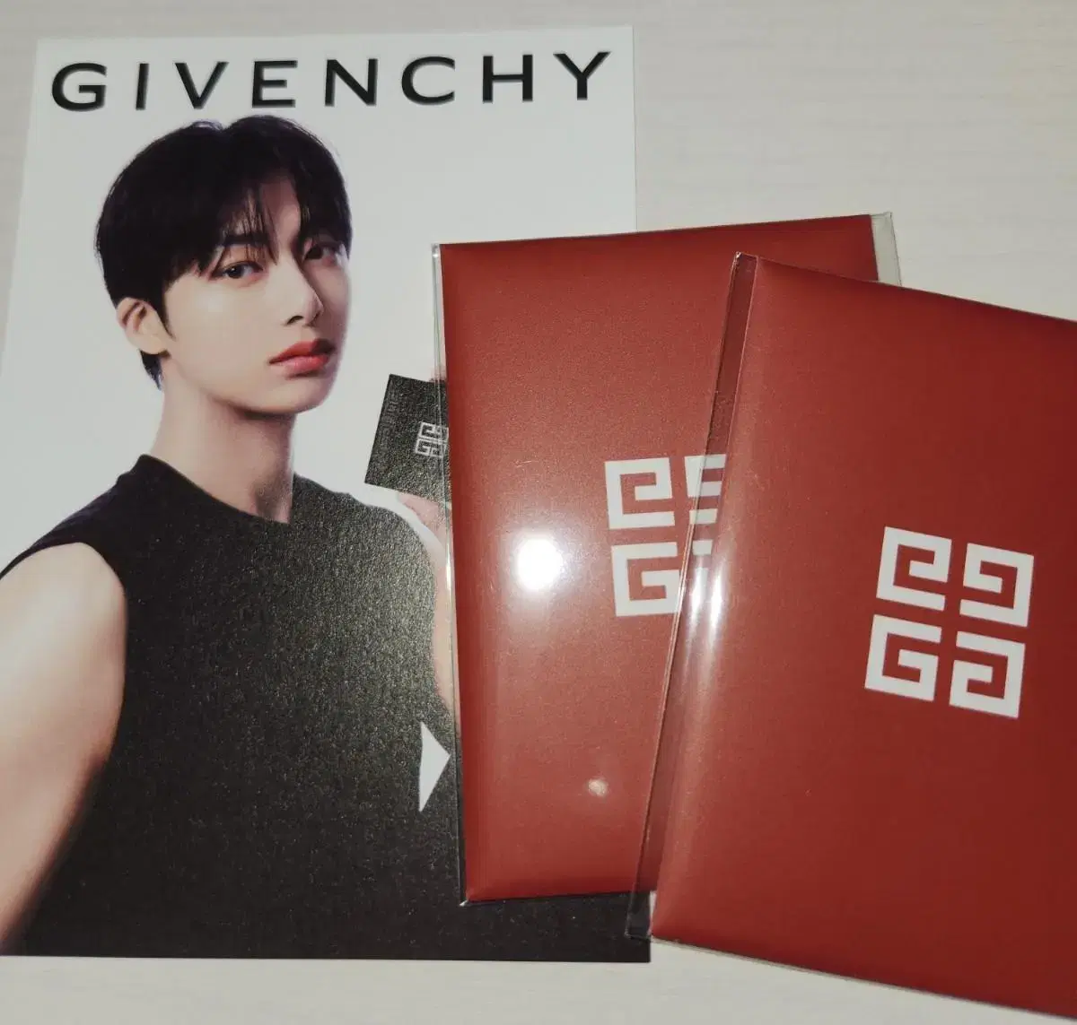 Monsta X hyungwon Givenchy Photo Card