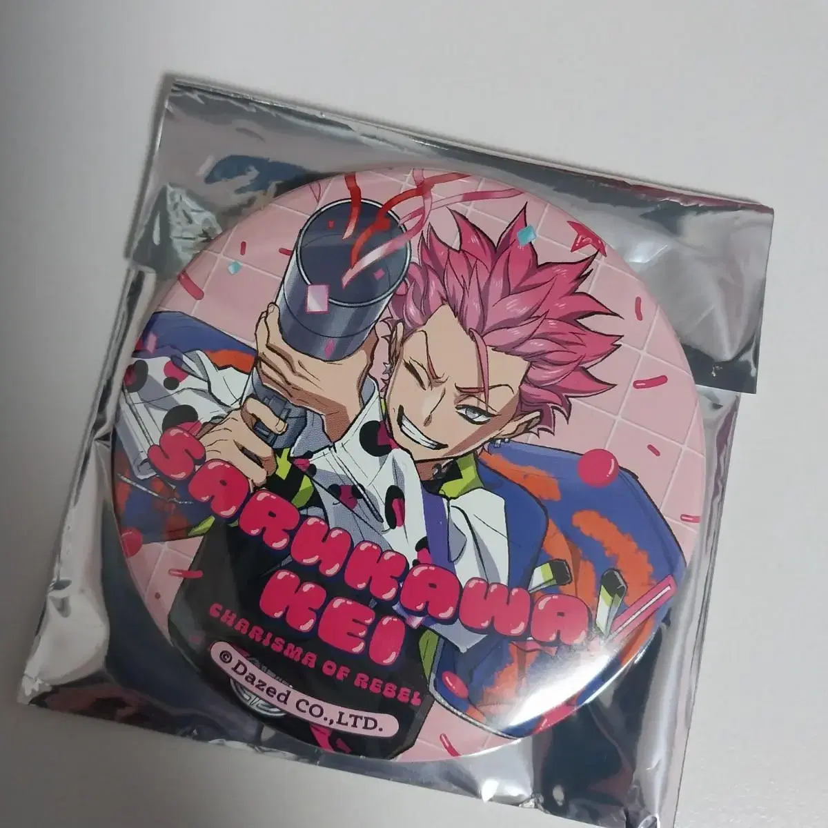 Sell)Kei Sarukawa Trading Can Badge